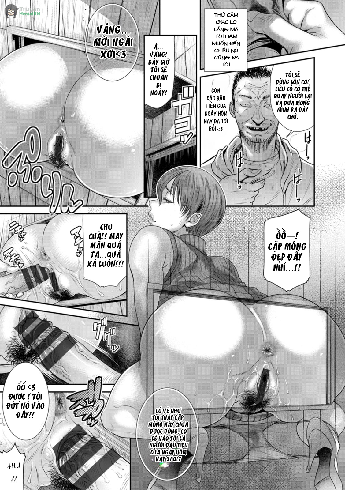 Đọc truyện hentai Căn phòng tục tĩu - 2. Căn lều tình dục