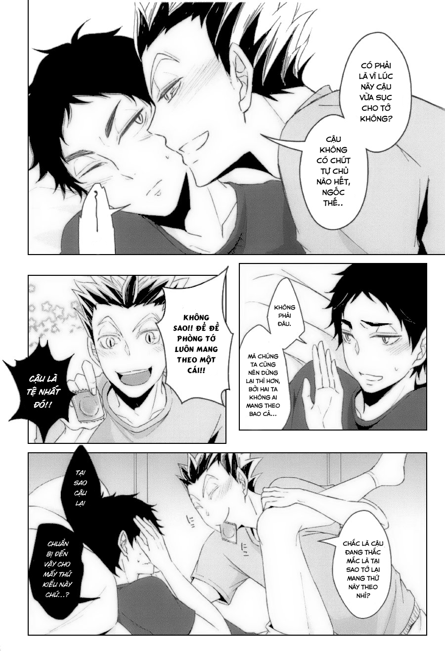 Đọc truyện hentai Trung thực với bản năng (Haikyuu) - Oneshot