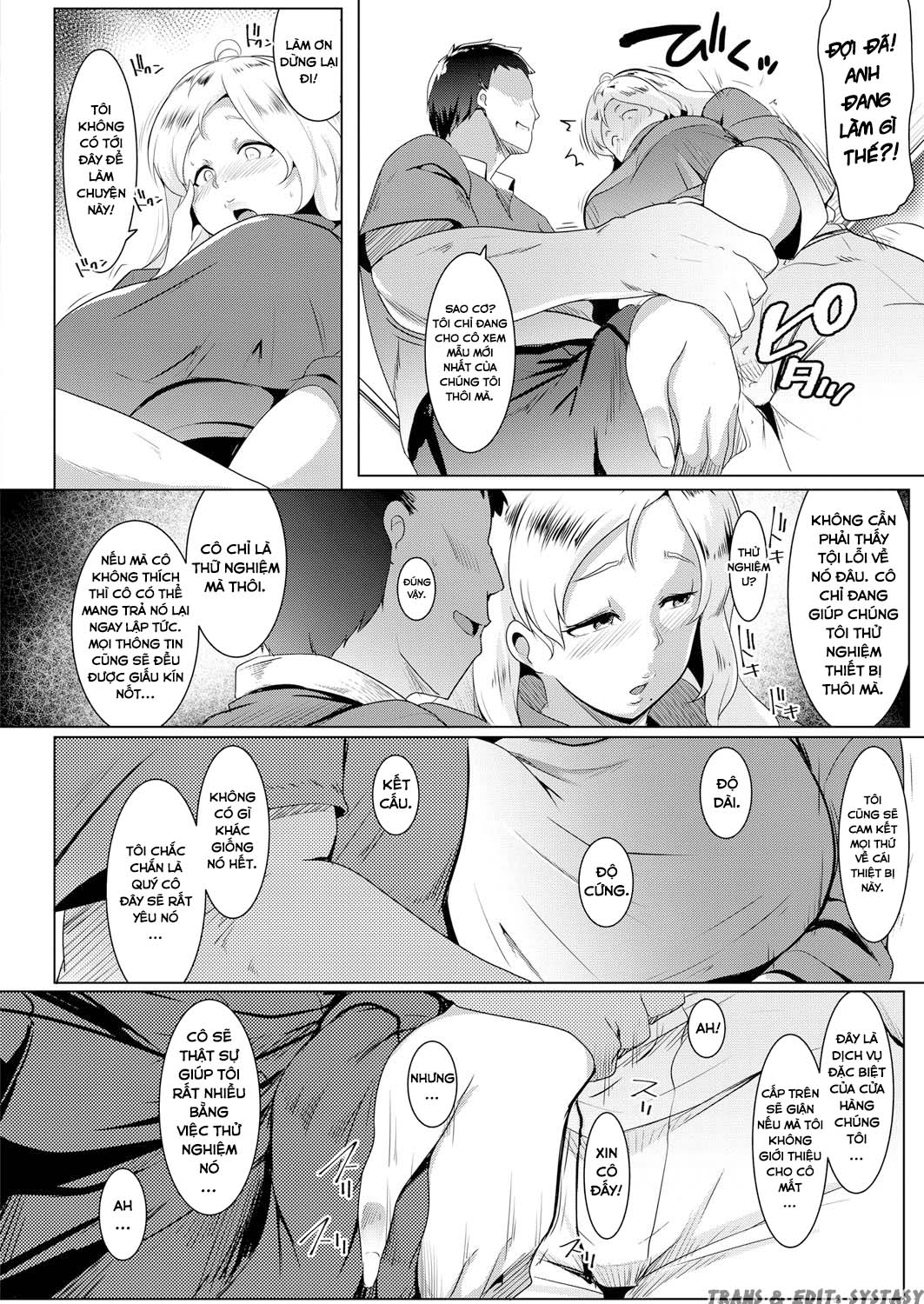 Đọc truyện hentai A Blonde Housewife's New Toy - Oneshot