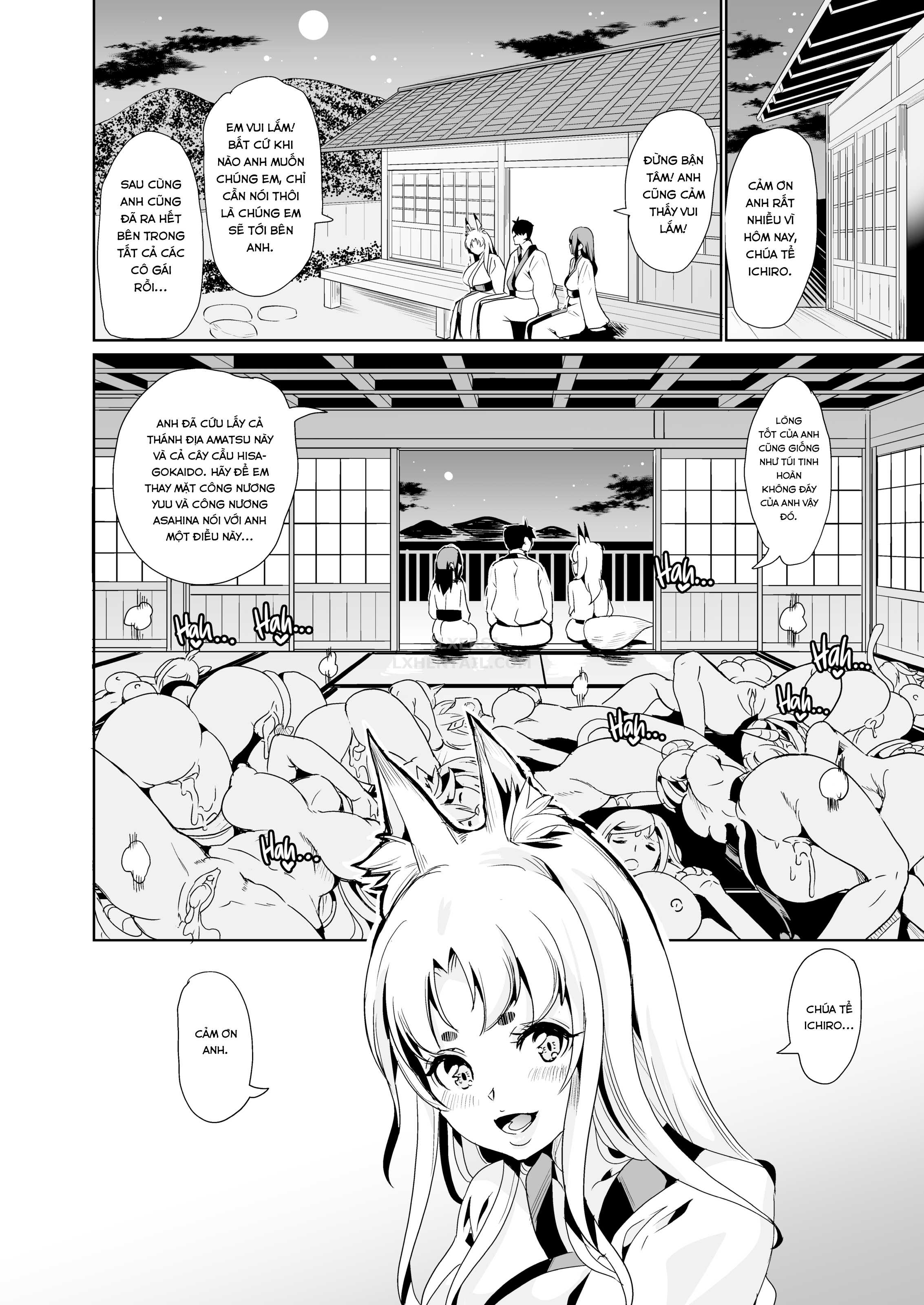 Đọc truyện hentai My Harem in Another World Collection - Chap 8 - Pussy Carousel - 15-girl Sexual Theme Park
