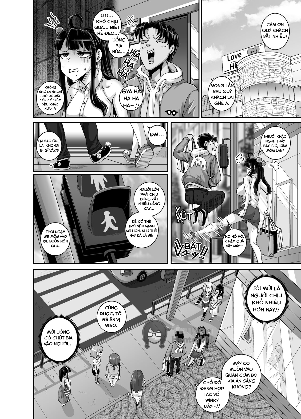 Đọc truyện hentai Dạy dỗ con em gái phiền phức này bằng cá chà bặc - Chap 4