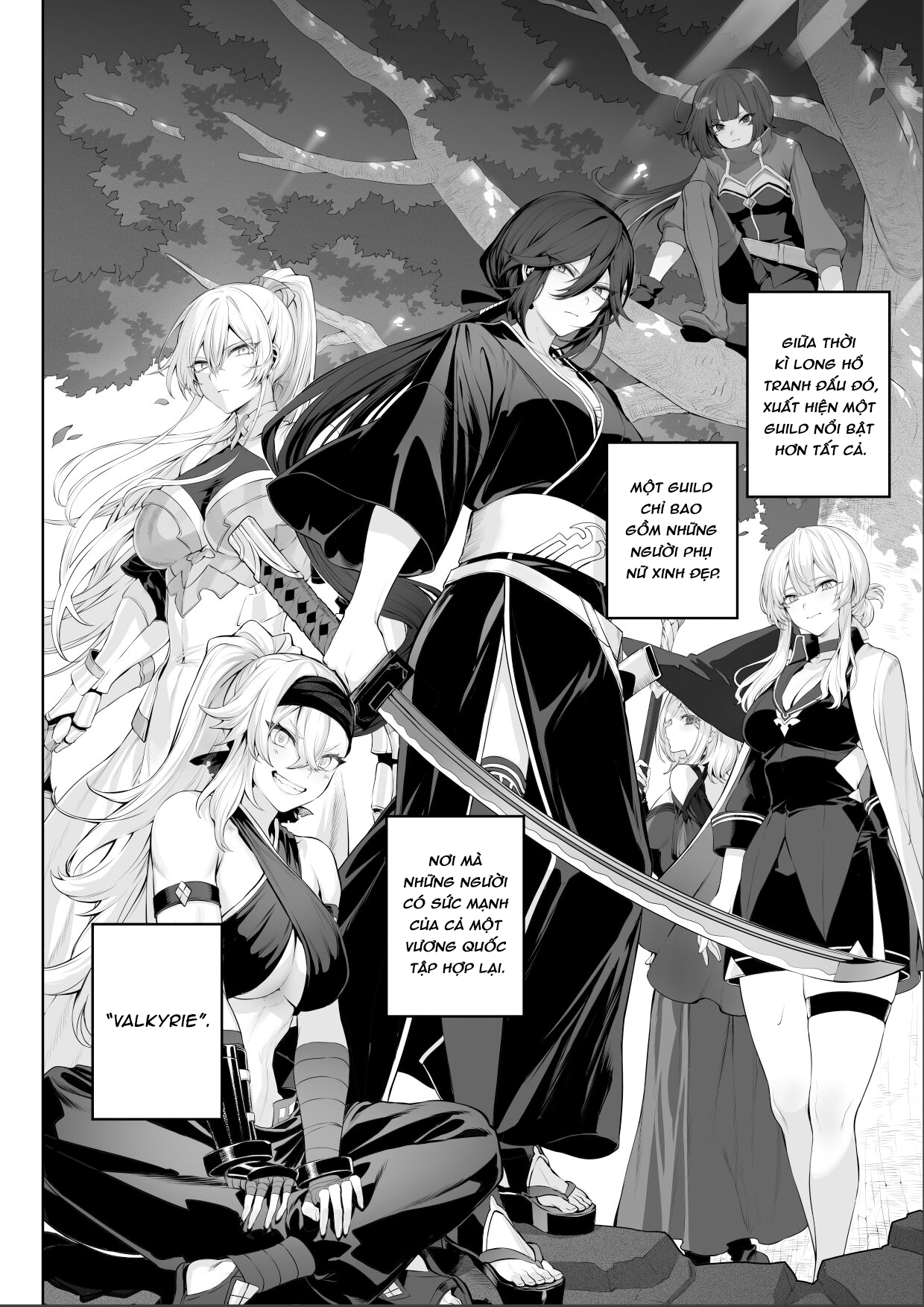 Đọc truyện hentai Câu chuyện về những Valkyrie! ~Nữ phù thuỷ~ - ~Nữ Samurai~ Phần đầu