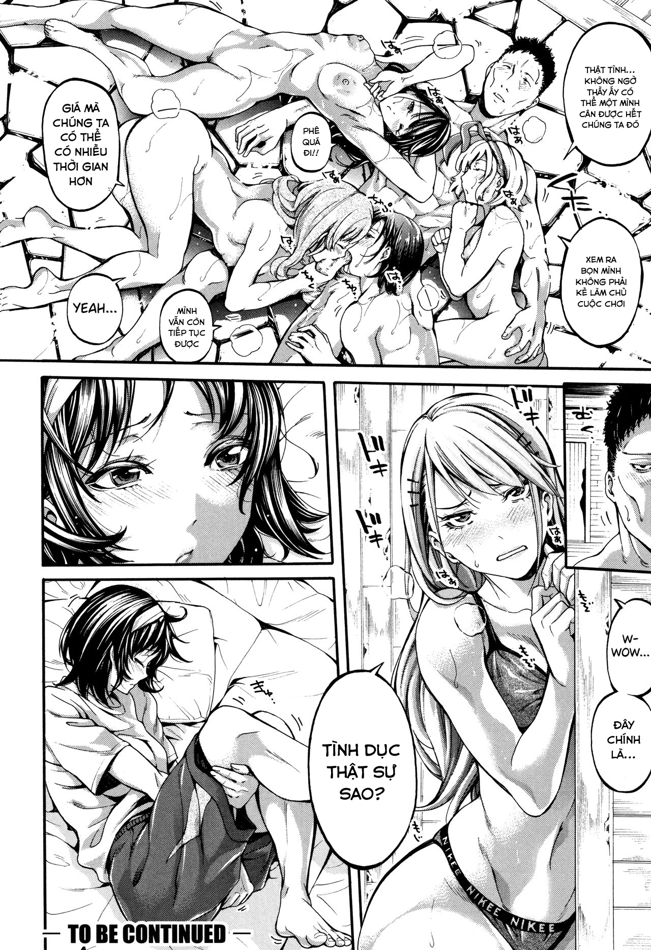 Đọc truyện hentai Bukatsu Shoujo Paradise ~ Asekkaki no Tenshi-tachi - Chap 3