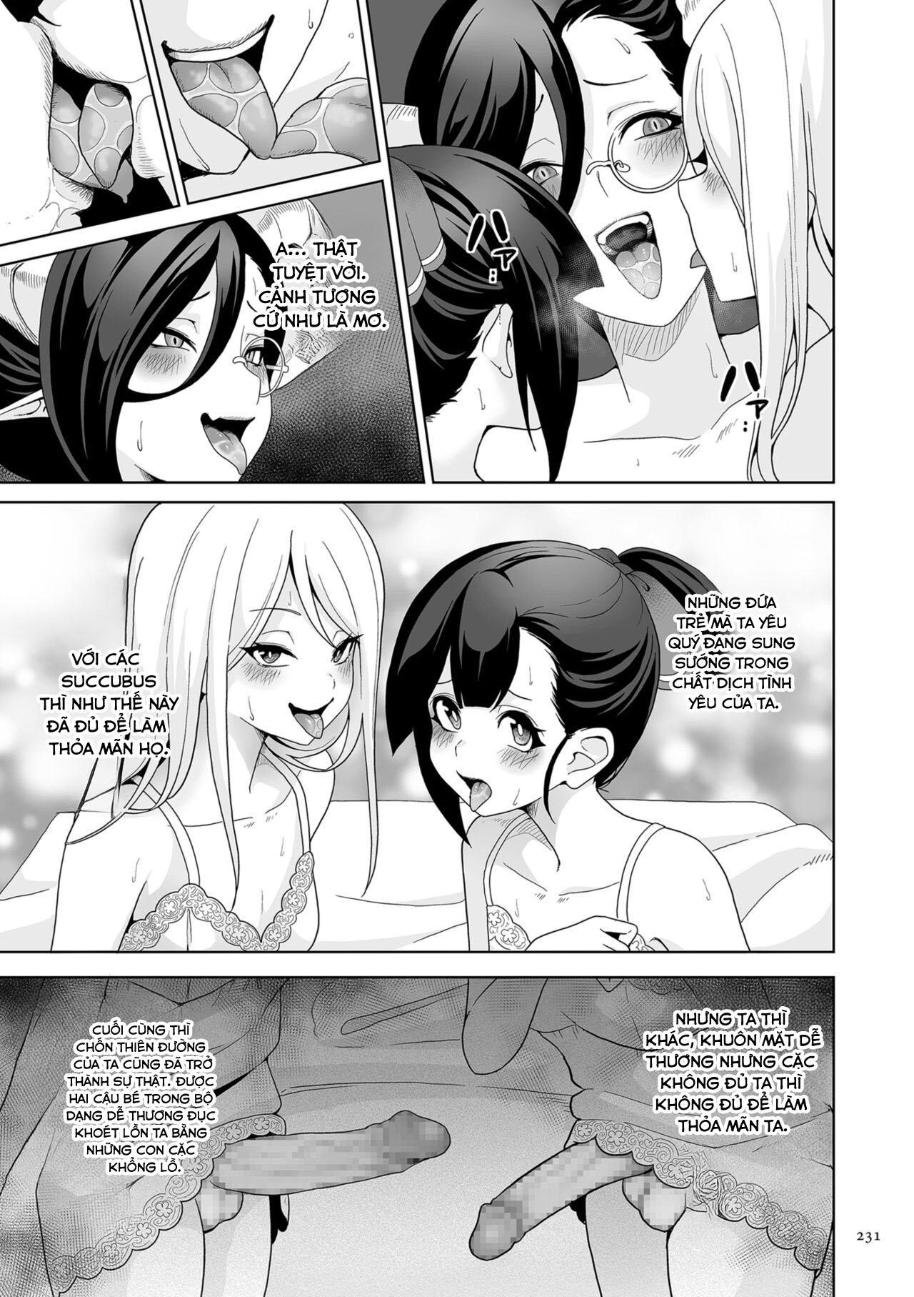 Đọc truyện hentai Vương quốc Succubus thèm bú - Chap 9
