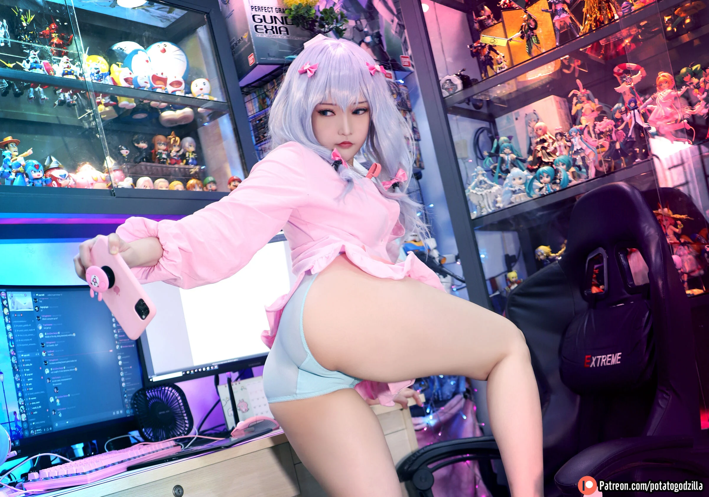 Đọc truyện hentai Tuyển tập Albums siêu phẩm Cosplay - Chap 467 - Potato Godzilla - Sagiri
