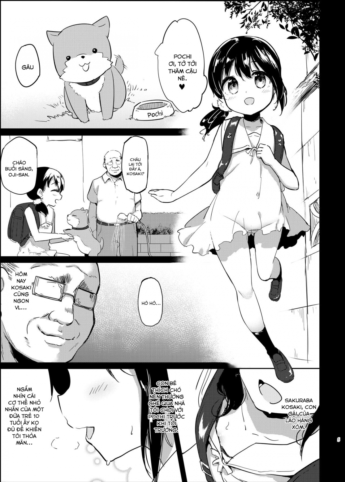 Đọc truyện hentai Pochi Mesuyouken Choukyou - Chap 1