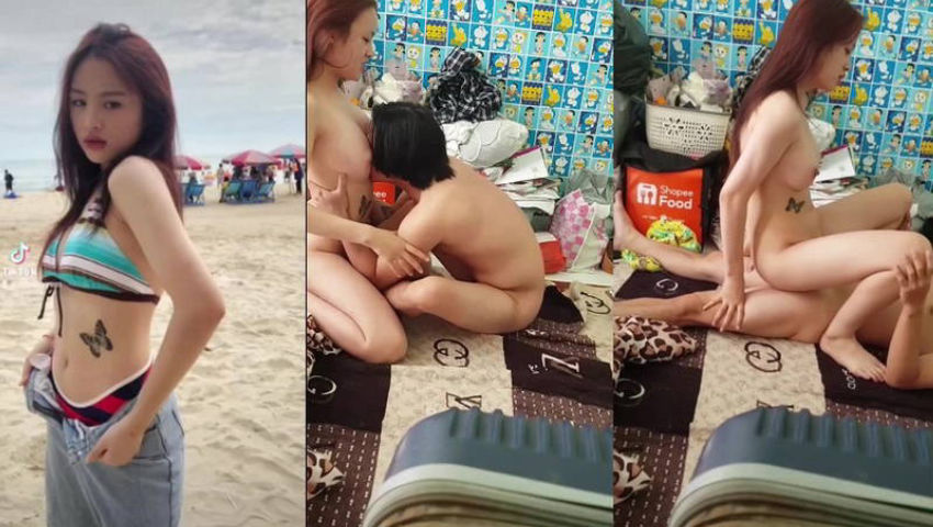 Kỷ niệm sống thử của bé sinh viên và anh shopee food ~ Sex Việt Nam