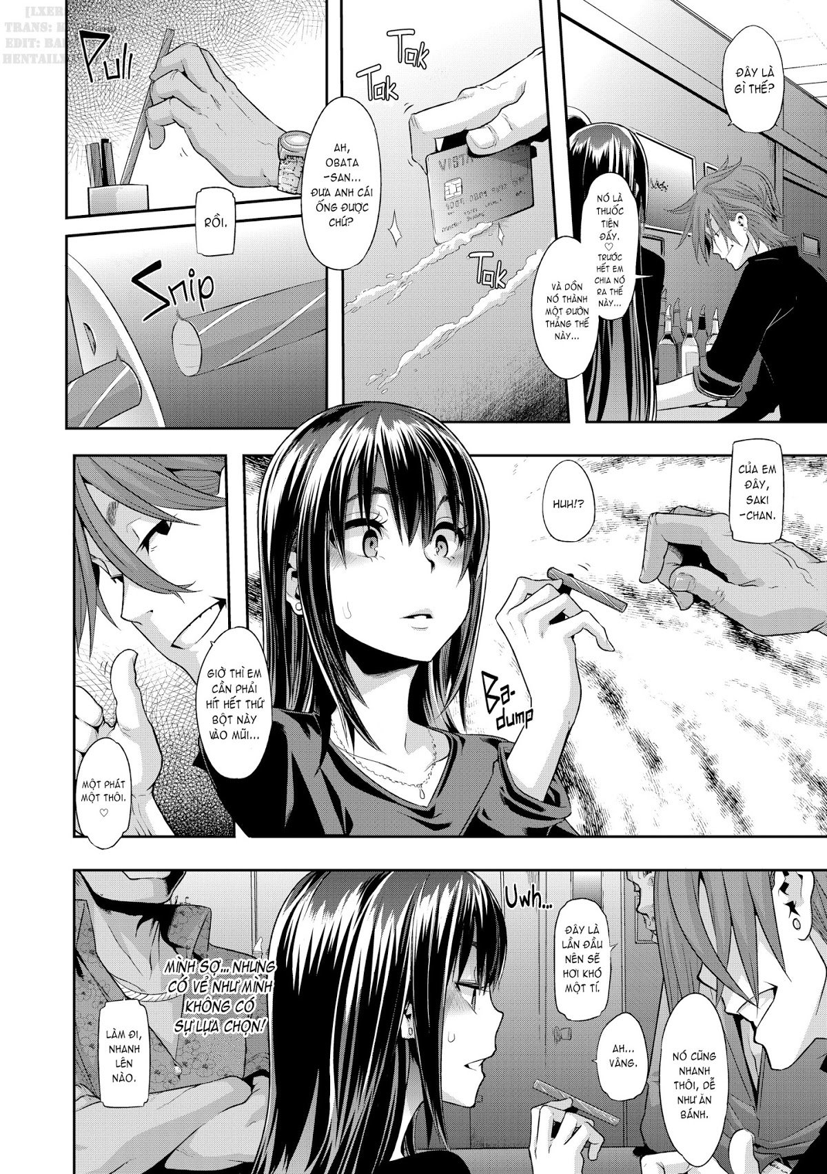 Đọc truyện hentai Cô nữ sinh và lần đầu biết sướng - Chap 4