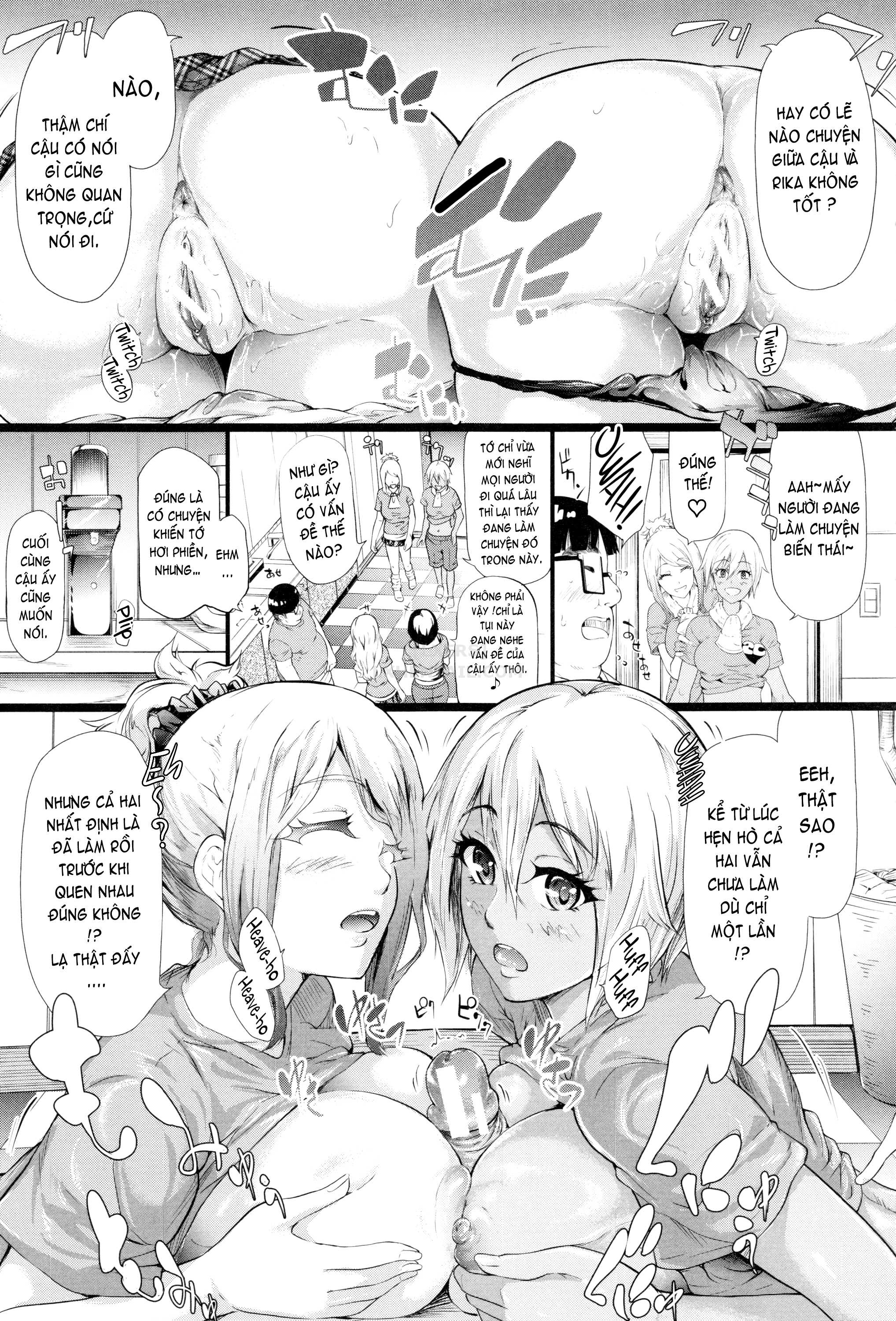 Đọc truyện hentai Gal Tomo Harem - Chap 4 - [END]