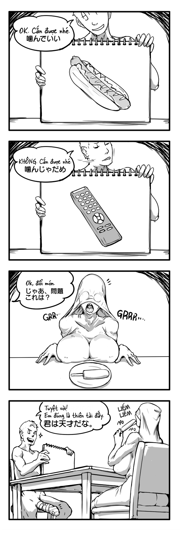 Đọc truyện hentai Ma Với Chả Cỏ - Chap 1