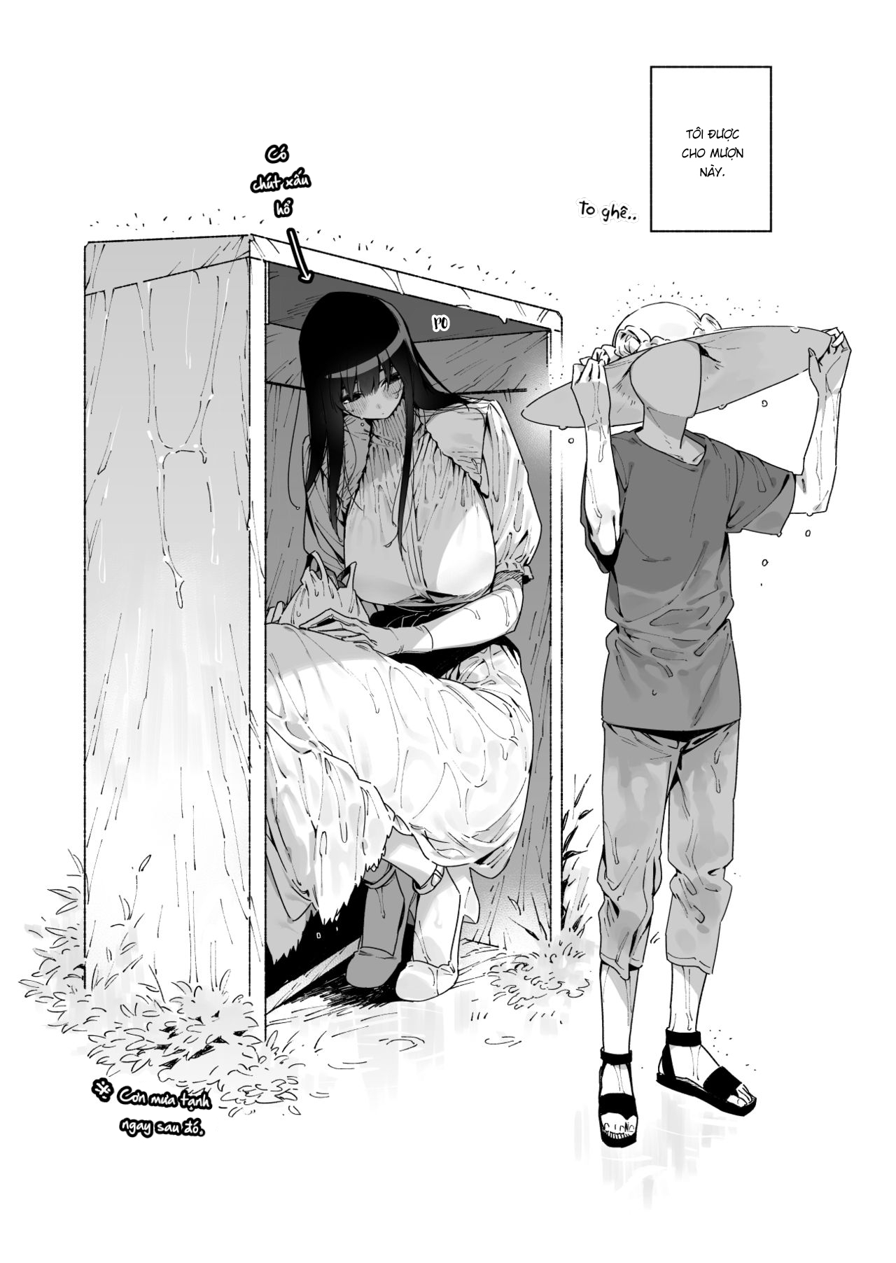 Đọc truyện hentai Shigoto o Yameta node Nido to Kicha Dame to Iwareta Inaka ni Kaette kitara Dekkai Onnanoko no Kai ni Mechamecha ni sareru Hanashi - Chap 1