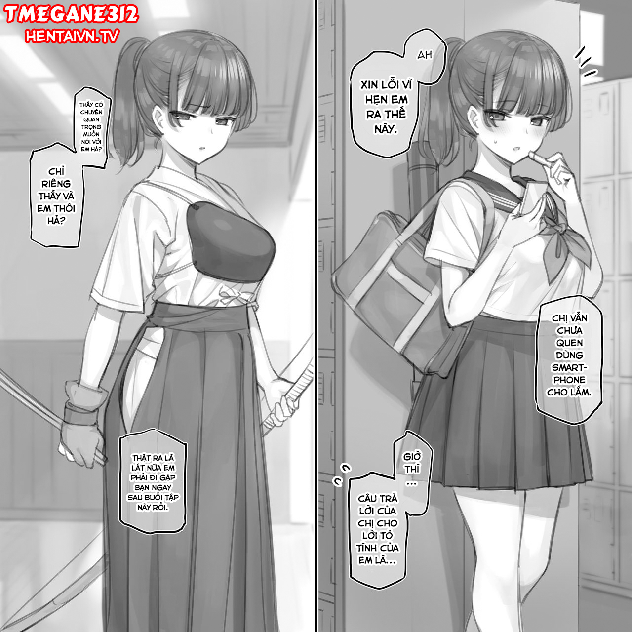 Đọc truyện hentai Giã Nát Lồn Cô Bé Hội Trưởng Bắn Cung Dú Bự~ - Oneshot