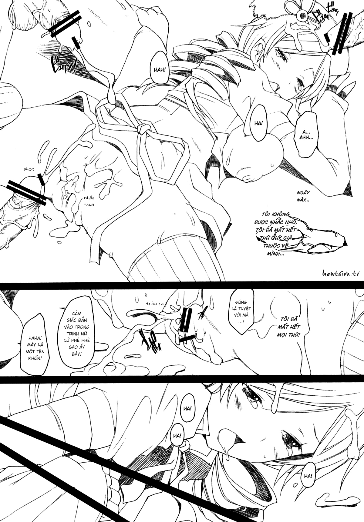 Đọc truyện hentai Lạc vào ổ dâm tặc - Oneshot