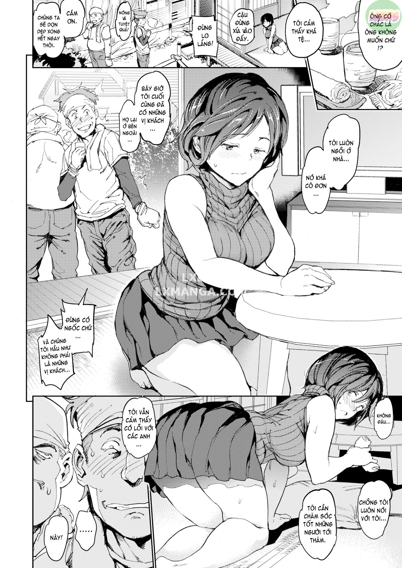 Đọc truyện hentai Sự hiếu khách của vợ - Oneshot