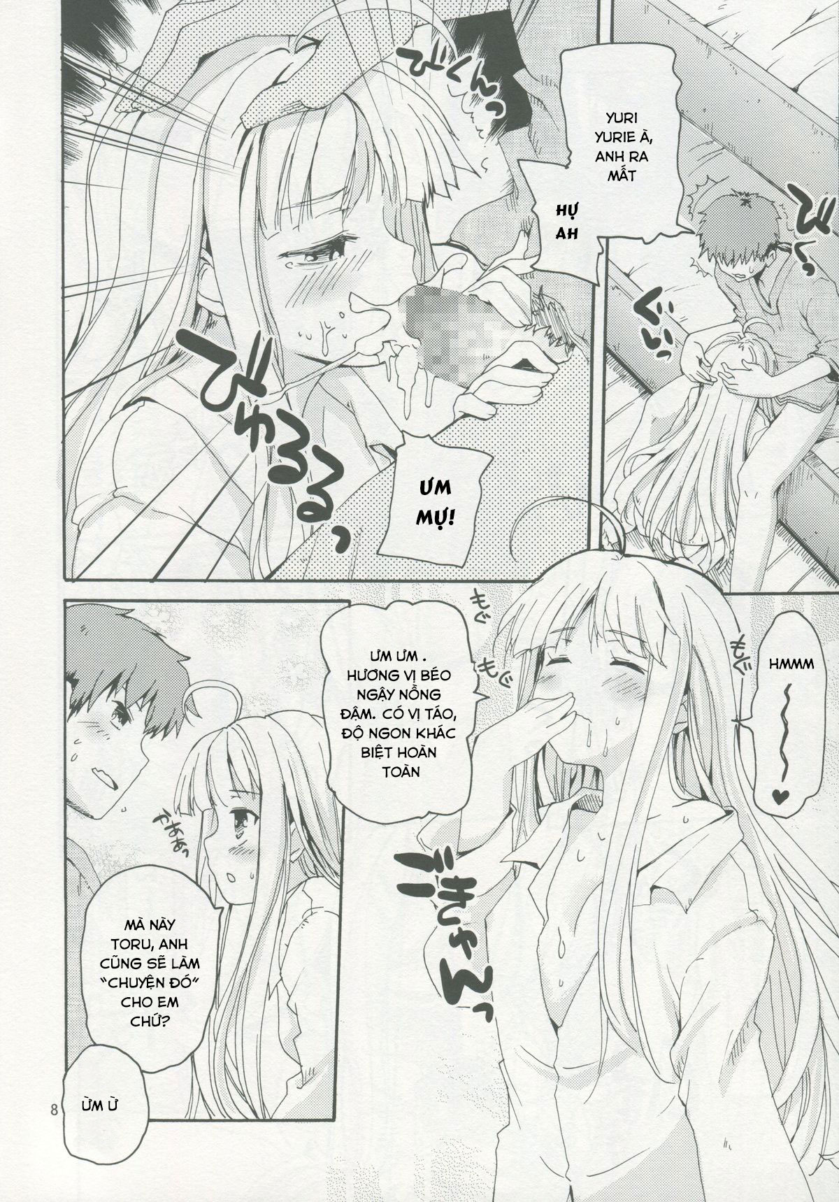 Đọc truyện hentai Dokidoki Milk Tea - Oneshot