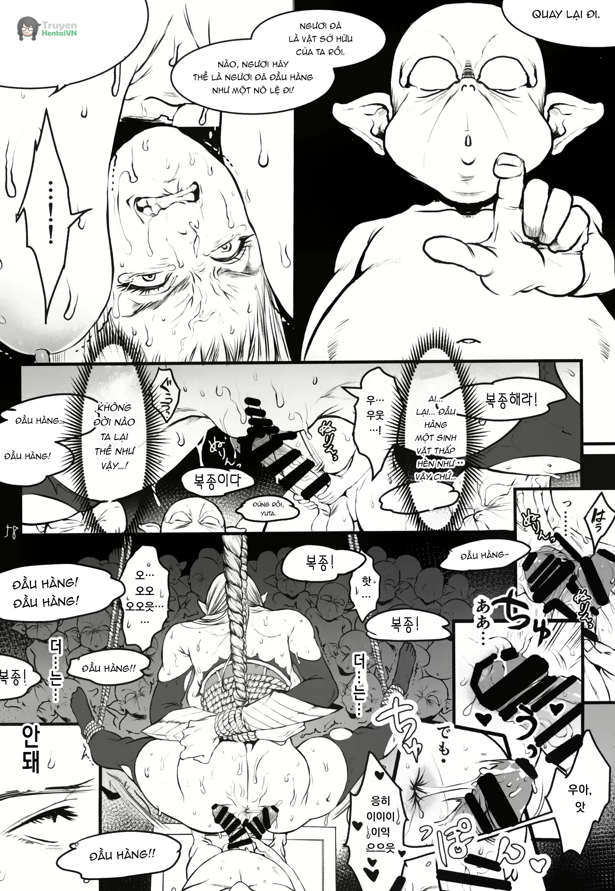 Đọc truyện hentai Chika Teikoku no Ryoshuu - Oneshot