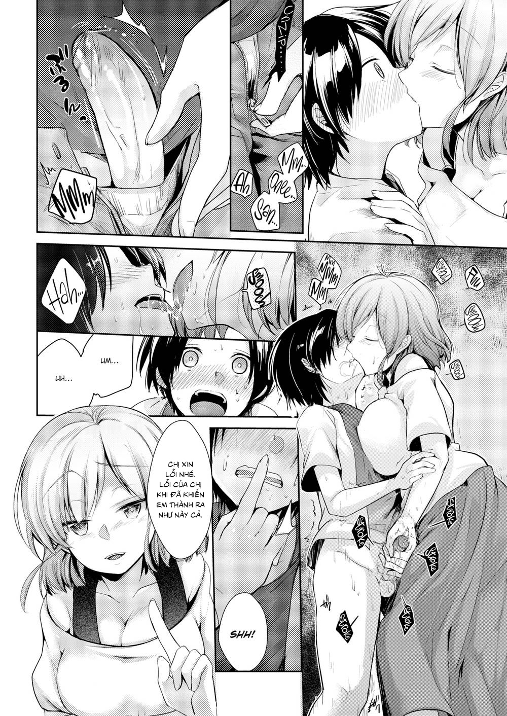 Đọc truyện hentai Tình huống khó đỡ của cô chị cả. - Oneshot