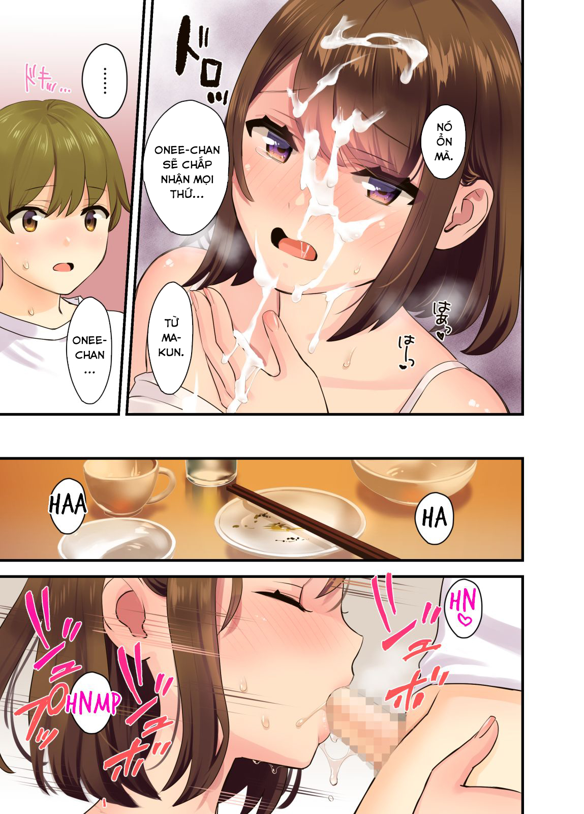 Đọc truyện hentai Khi Mama và Papa không có ở nhà - Oneshot