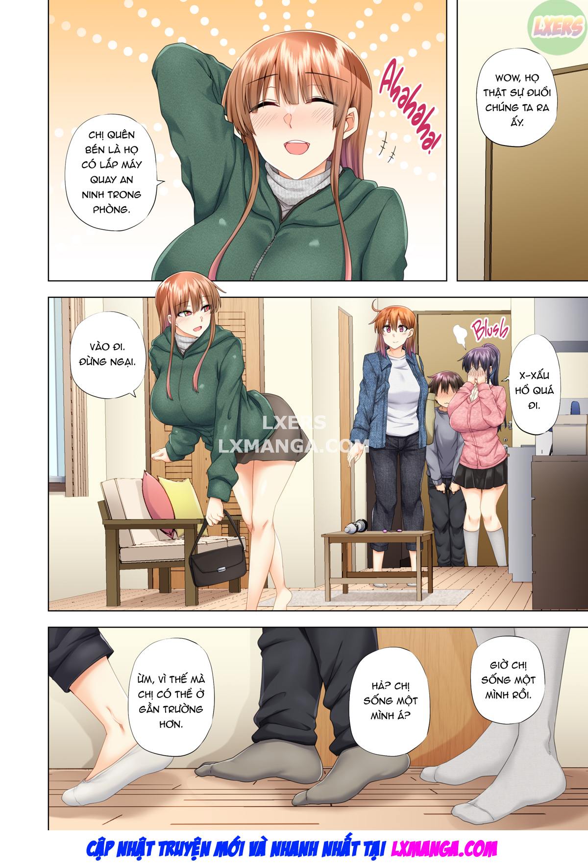 Đọc truyện hentai Onee-chan no Wasuremono o Todoke ni Kita Hazu nanoni - Chap 6