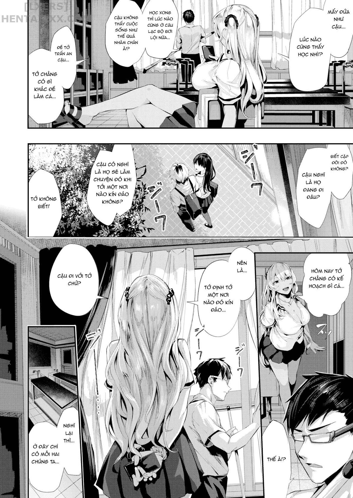 Đọc truyện hentai Milky Time (Trọn bộ) - Chap 3: Light Brown Temptation