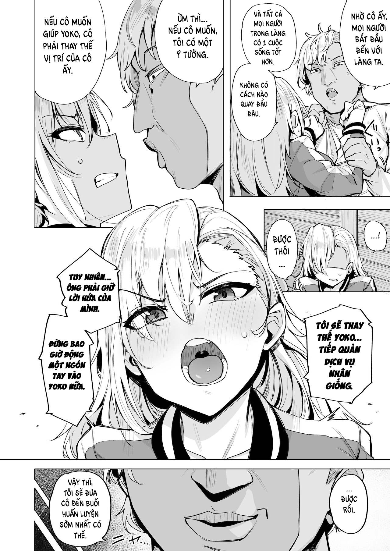 Đọc truyện hentai Nhà trọ của 3 chị em nhà nghèo phục vụ kinh doanh - Chap 2