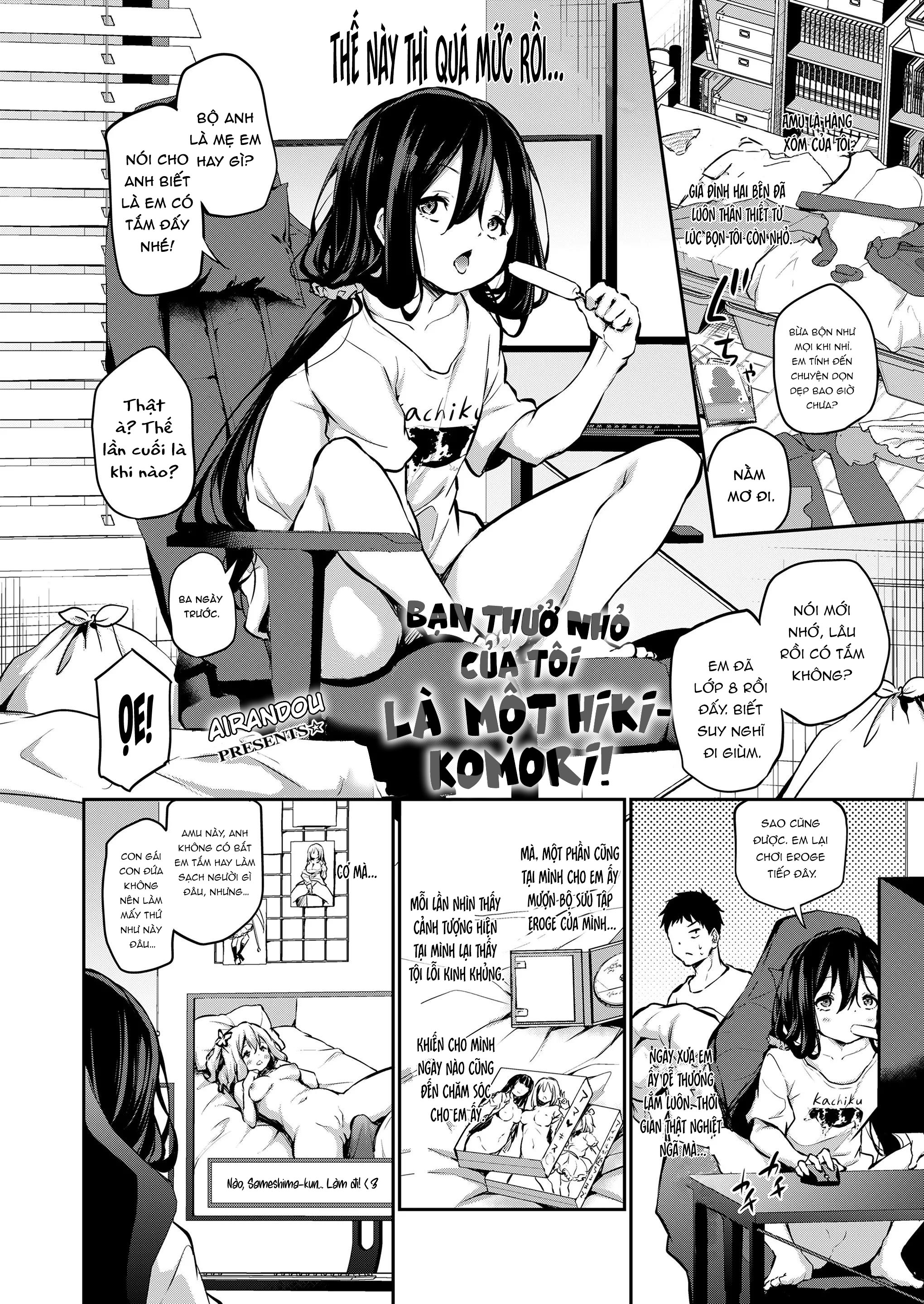 Đọc truyện hentai Bạn thuở nhỏ của tôi là một Hikikomori! - Oneshot nứng