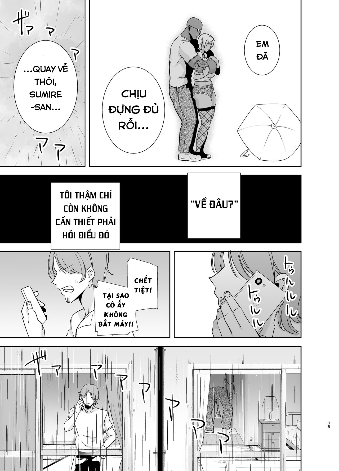 Đọc truyện hentai Wild-shiki Nihonjin Tsuma no Netorikata Sono - Chap 2 - Có che
