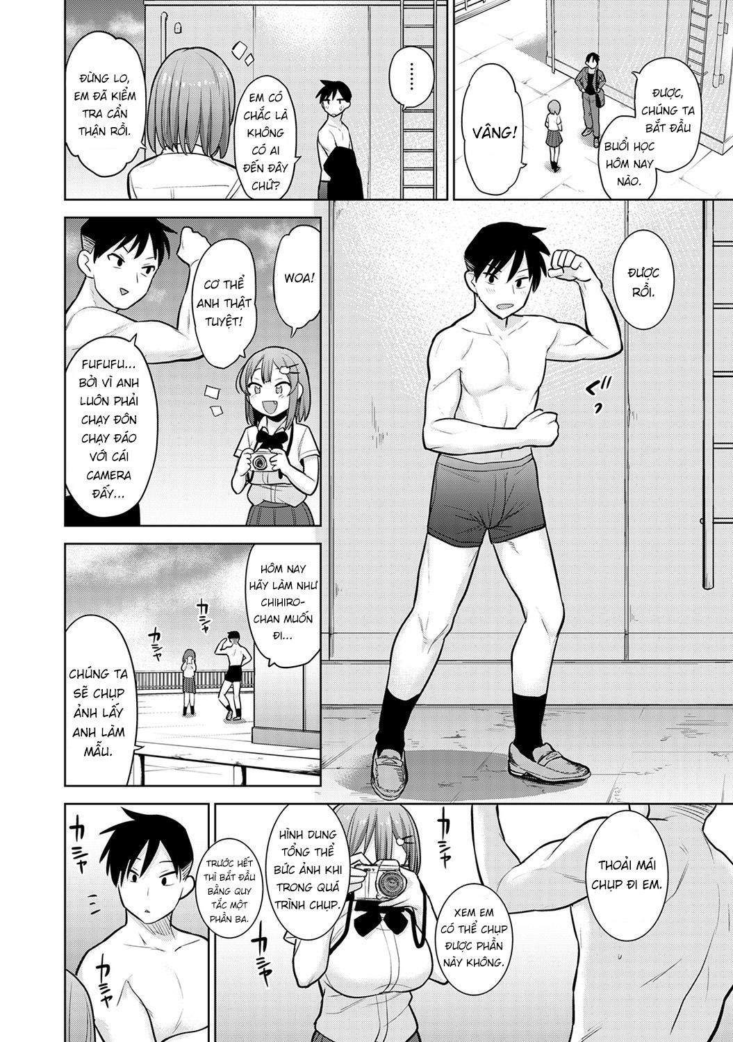 Đọc truyện hentai Bộ ảnh kỉ yếu - Chap 3