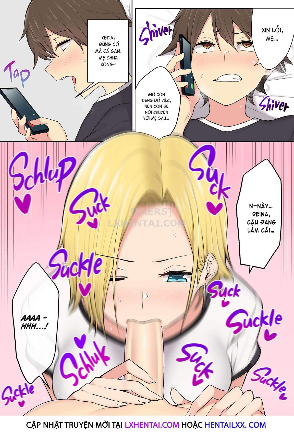 Đọc truyện hentai Imaizumi đưa cả bầy Gyaru về nhà mình - Chap 3