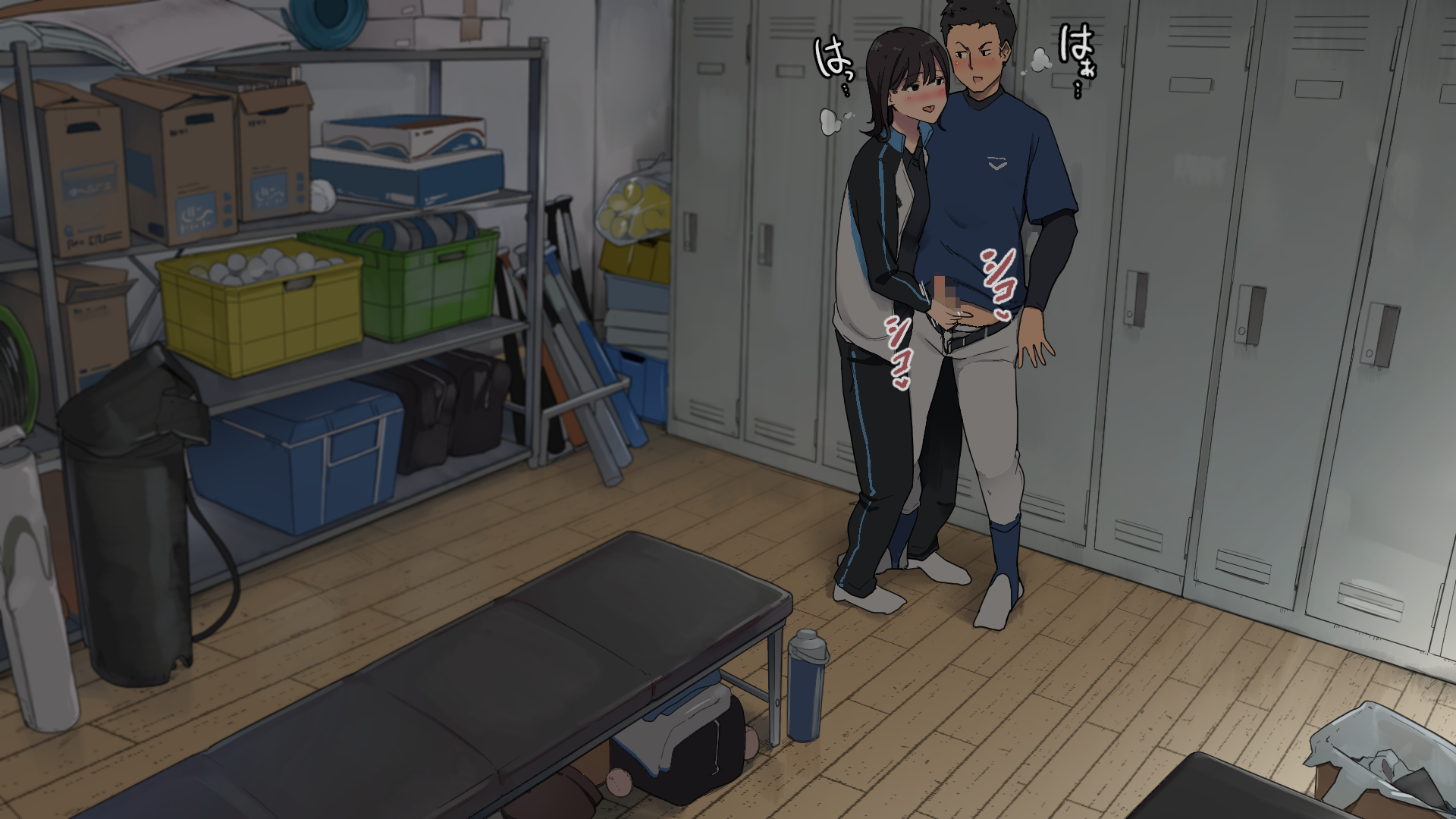 Đọc truyện hentai Tsukiatteru Senpai Joshi Manager Ni Bushitsu De Nuite Morau - Oneshot