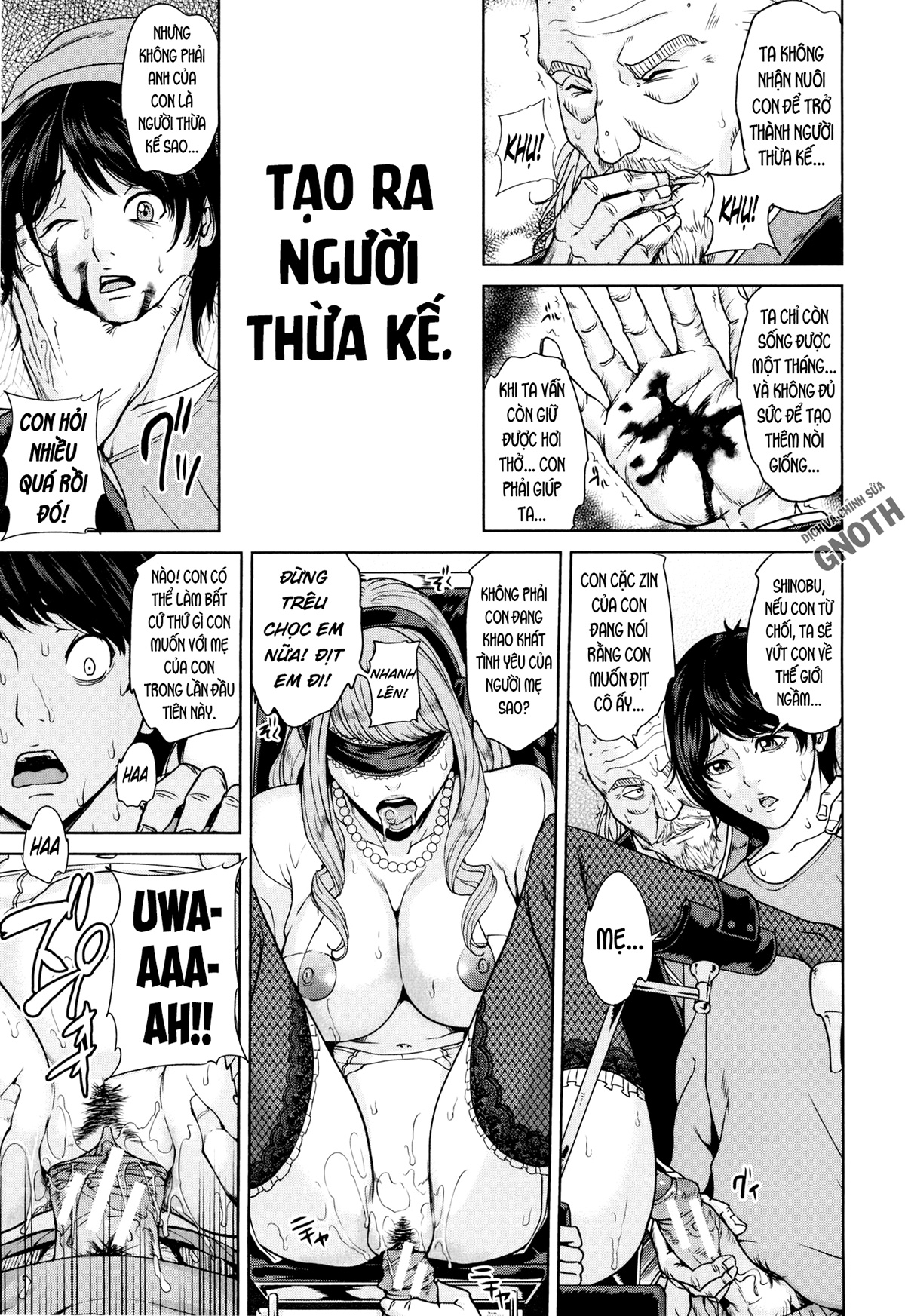 Đọc truyện hentai Quá trình sinh con của gia đình Amemiyakeno - Chap 1