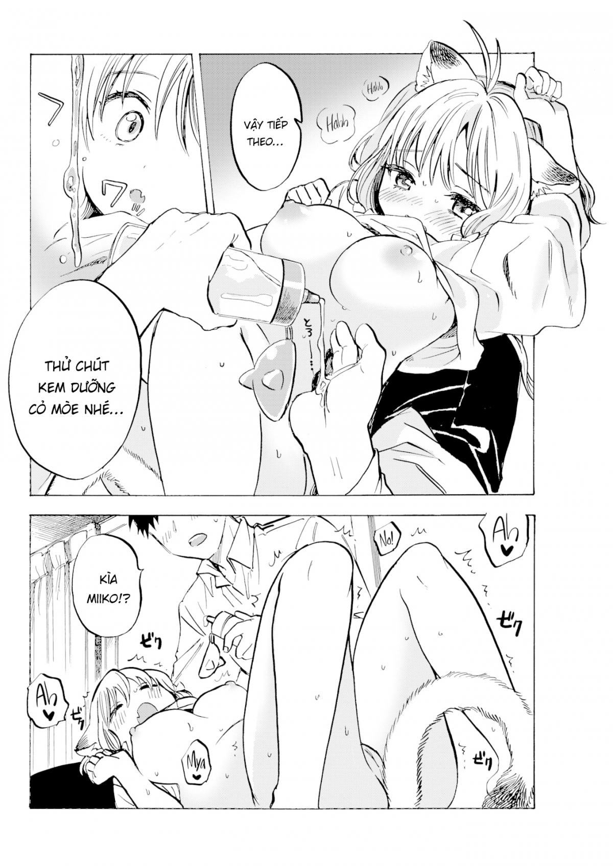 Đọc truyện hentai Cách tốt nhất để gần gũi với nàng moè - Oneshot