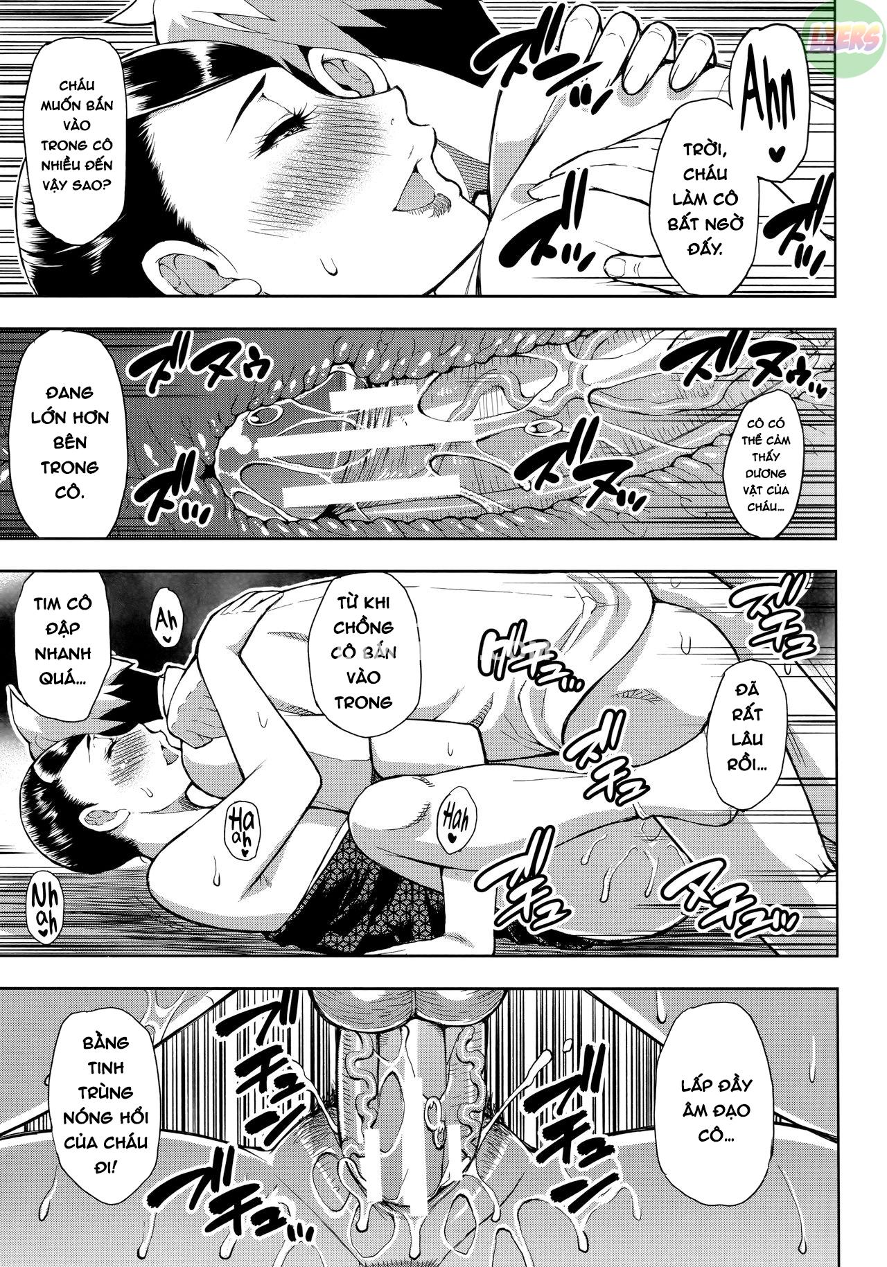 Đọc truyện hentai Làm bất cứ điều gì con thích với mẹ khi ở nhà của mẹ - Chap 4 - [END]