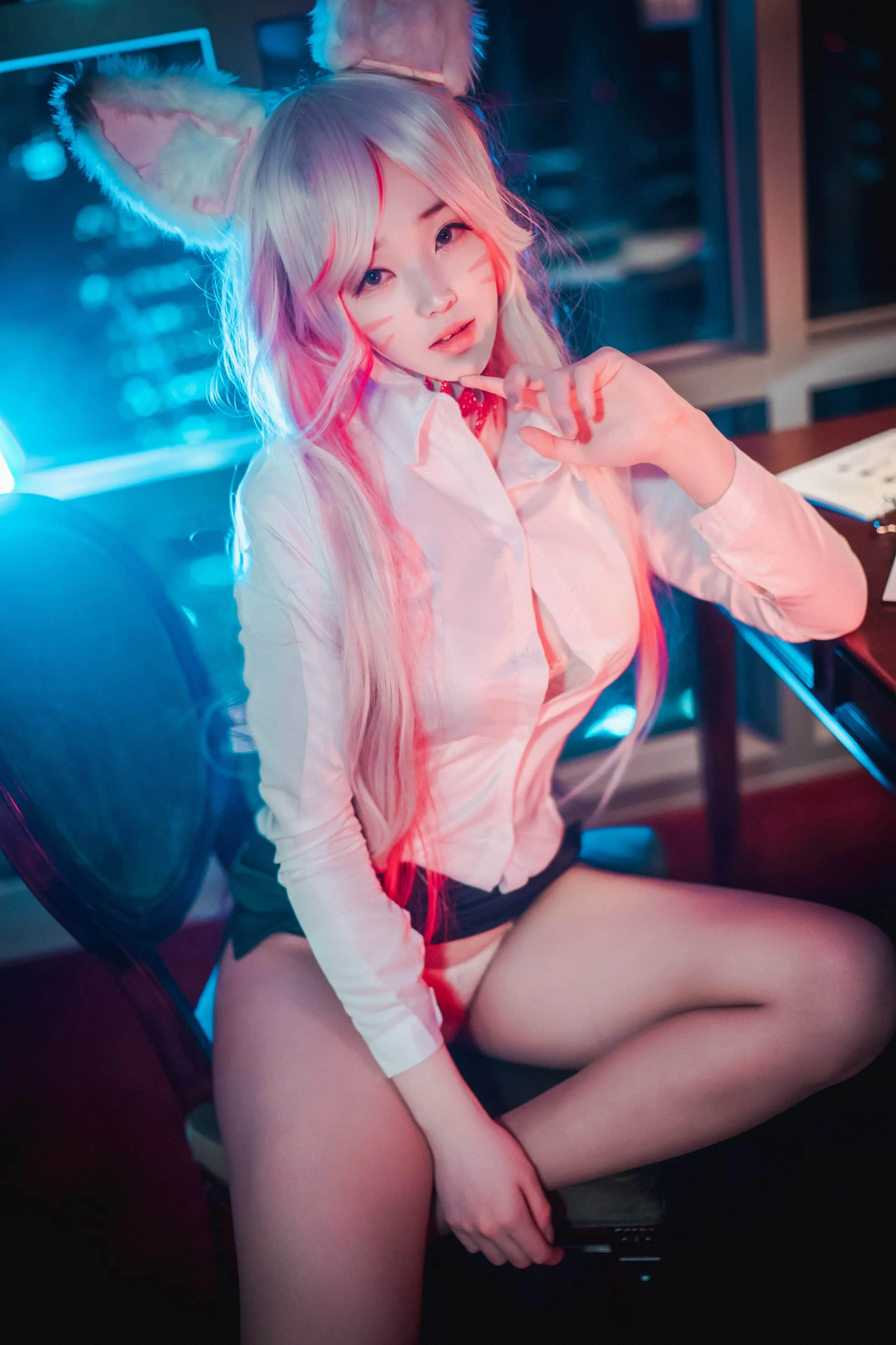 Đọc truyện hentai Tuyển tập Albums siêu phẩm Cosplay - Chap 850 - [DJAWA] Bambi - Kumiho in the Office