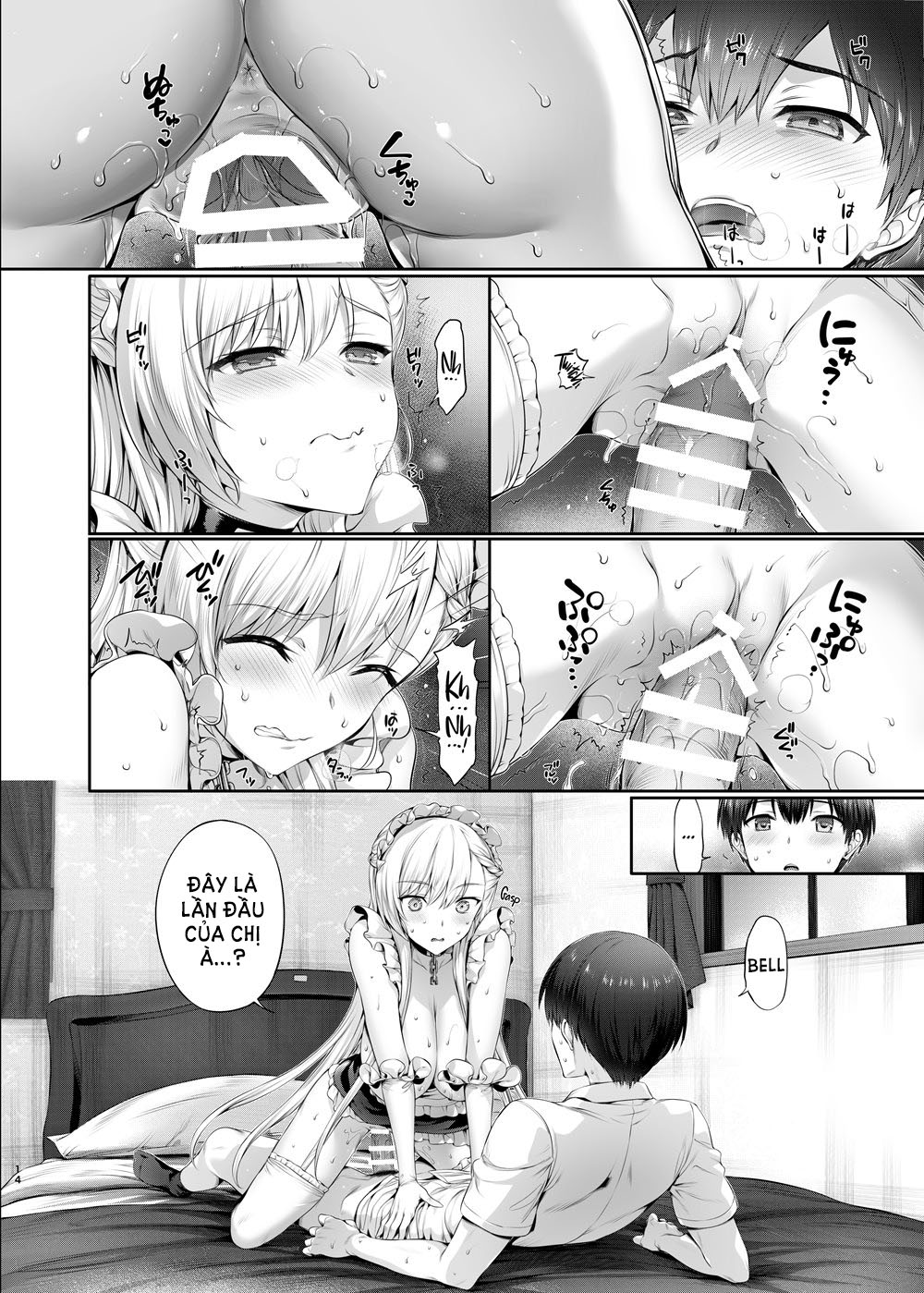 Đọc truyện hentai Học Đánh Vần Cùng Bel - Oneshot