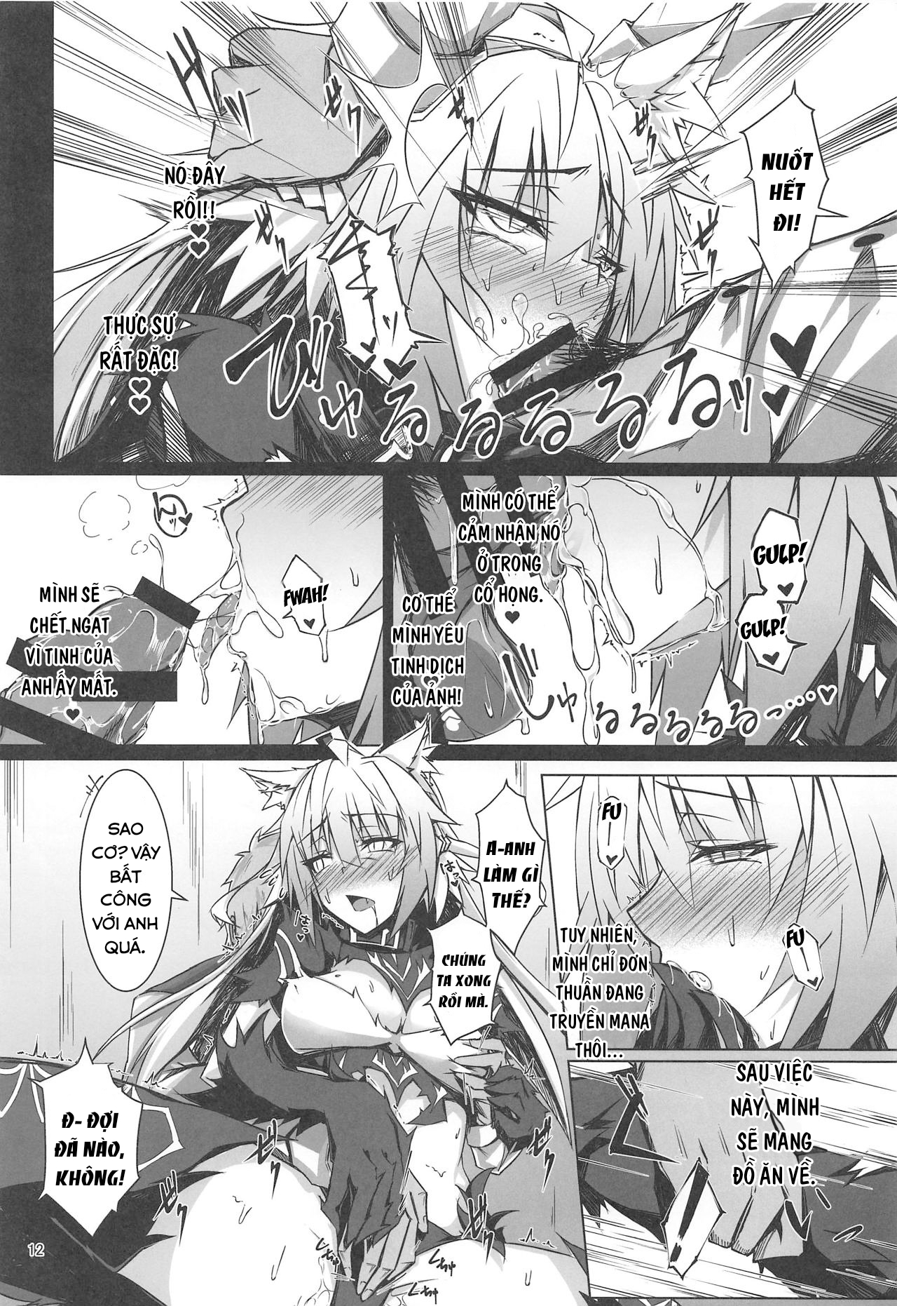 Đọc truyện hentai Ryouken wa Mesuinu Rashiku - Oneshot