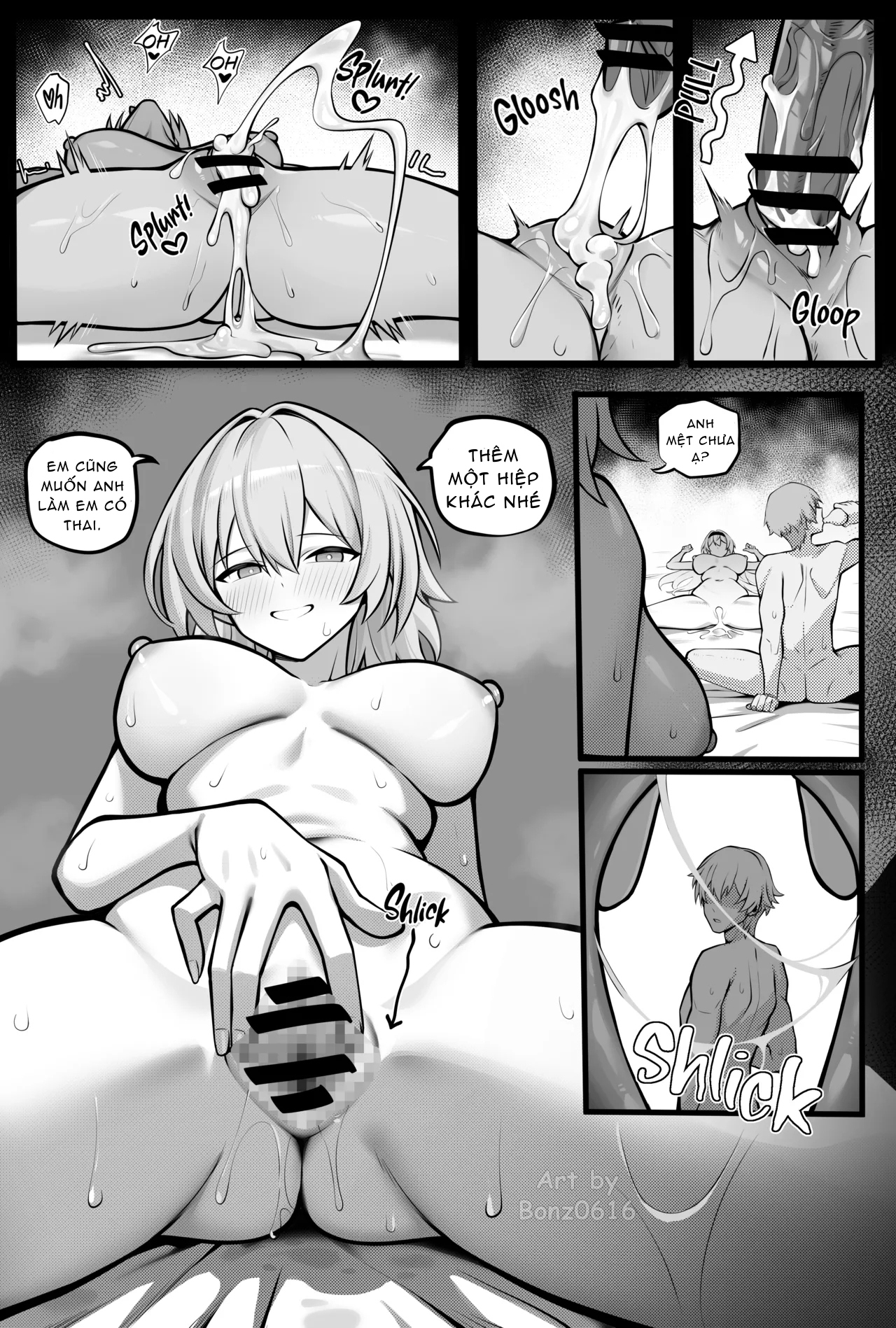 Đọc truyện hentai My Girlfriends Never! Let me sleep... (alone) (Honkai: Star Rail) - Oneshot