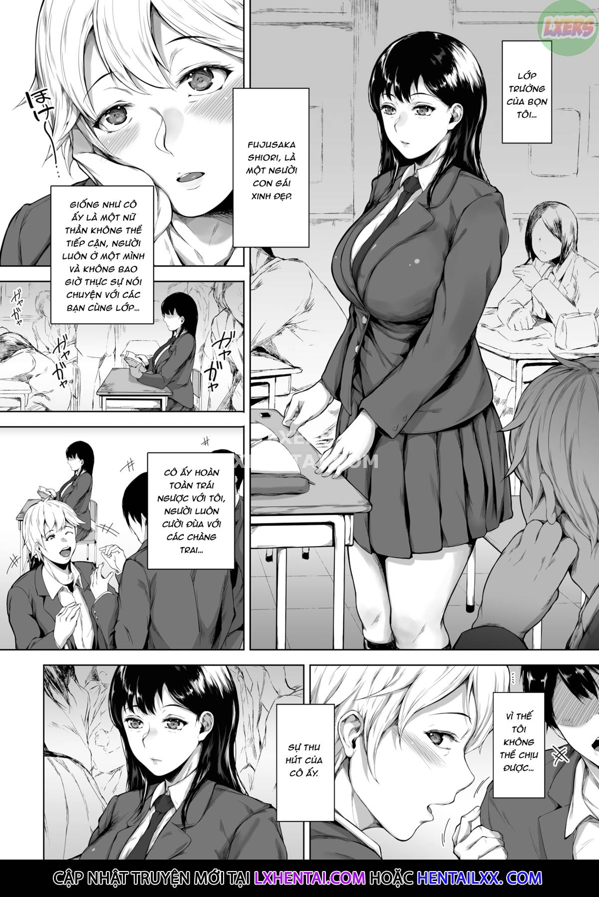 Đọc truyện hentai Bộ mặt thật của lớp trưởng - Oneshot