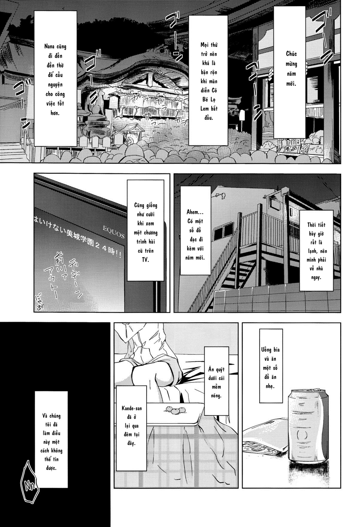 Đọc truyện hentai Kaede-san's Teasing of Nana (The Idolmaster) - Oneshot