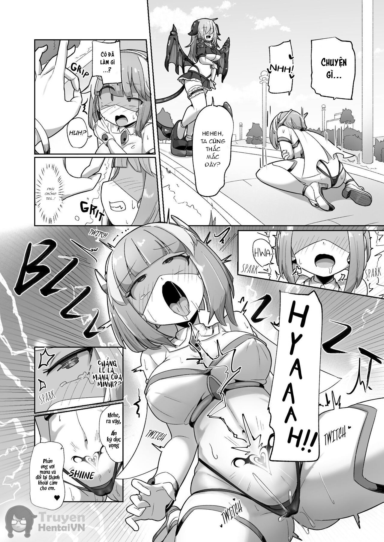 Đọc truyện hentai Mamorubeki Nakama ni Osowarechau Kibun tte Dou Desu Ka (Wara)?? - Oneshot