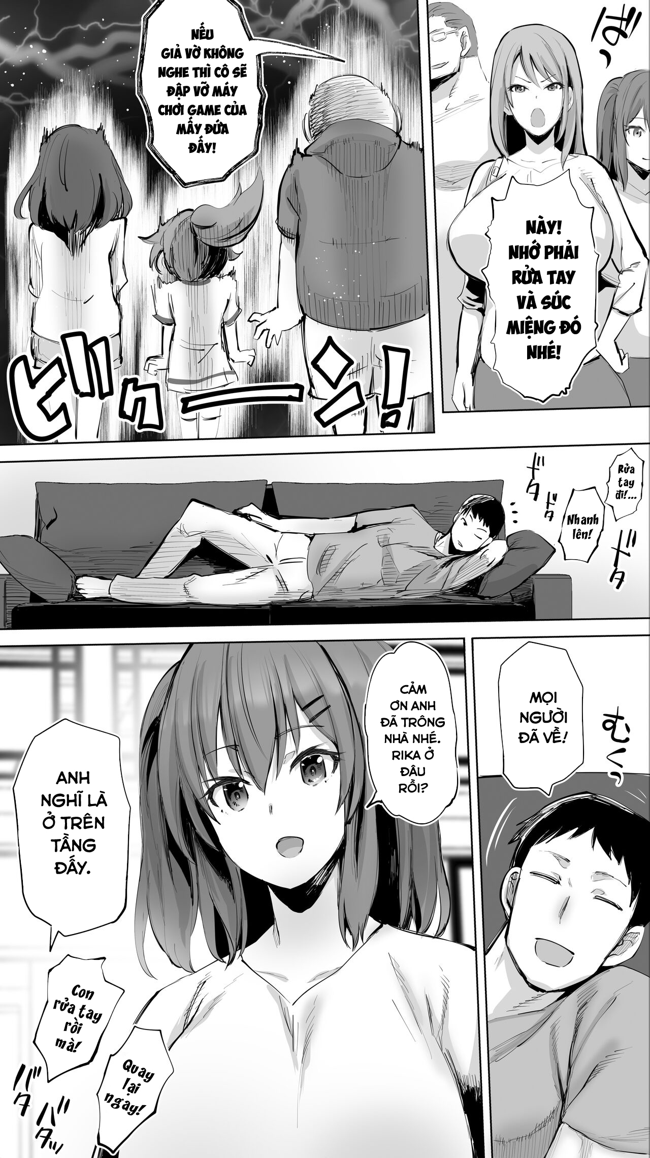 Đọc truyện hentai Jimoto no Hame Tomo. - Chap 3