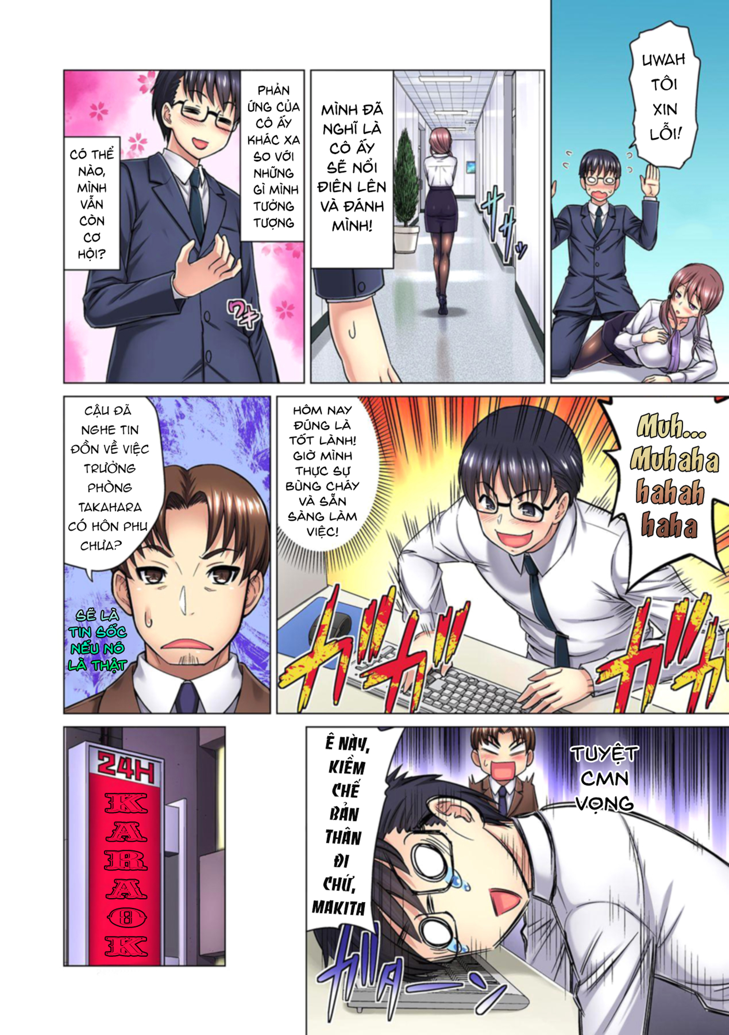 Đọc truyện hentai M-jo Joushi to no Sex o Sekai ni Haishinchuu? Icchau Tokoro ga Haishin sarechau~! - Chapter 01
