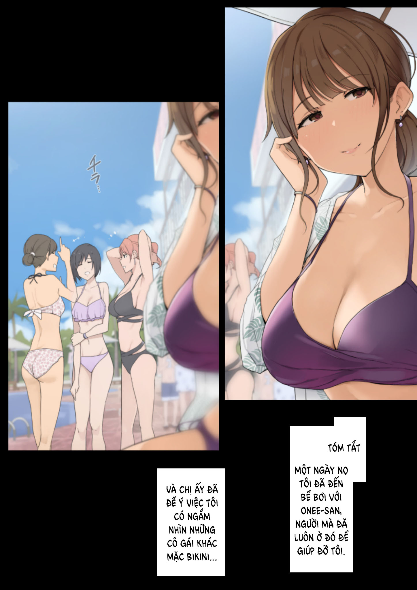 Đọc truyện hentai Khi Chị Người Yêu Ngọt Ngào Vắt Kiệt Tôi - Oneshot