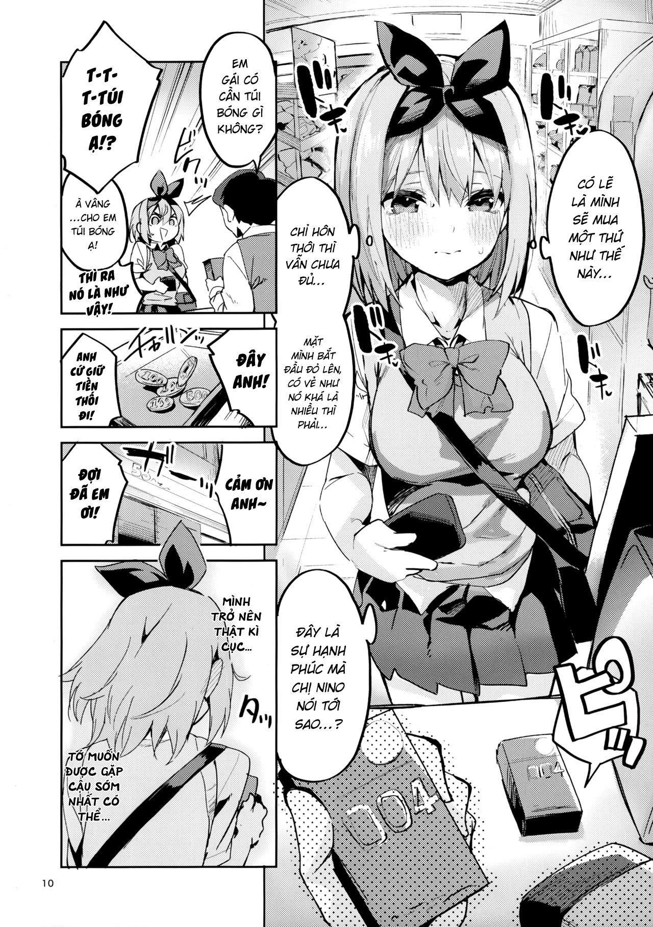 Đọc truyện hentai Yotsuba no Baai - Oneshot