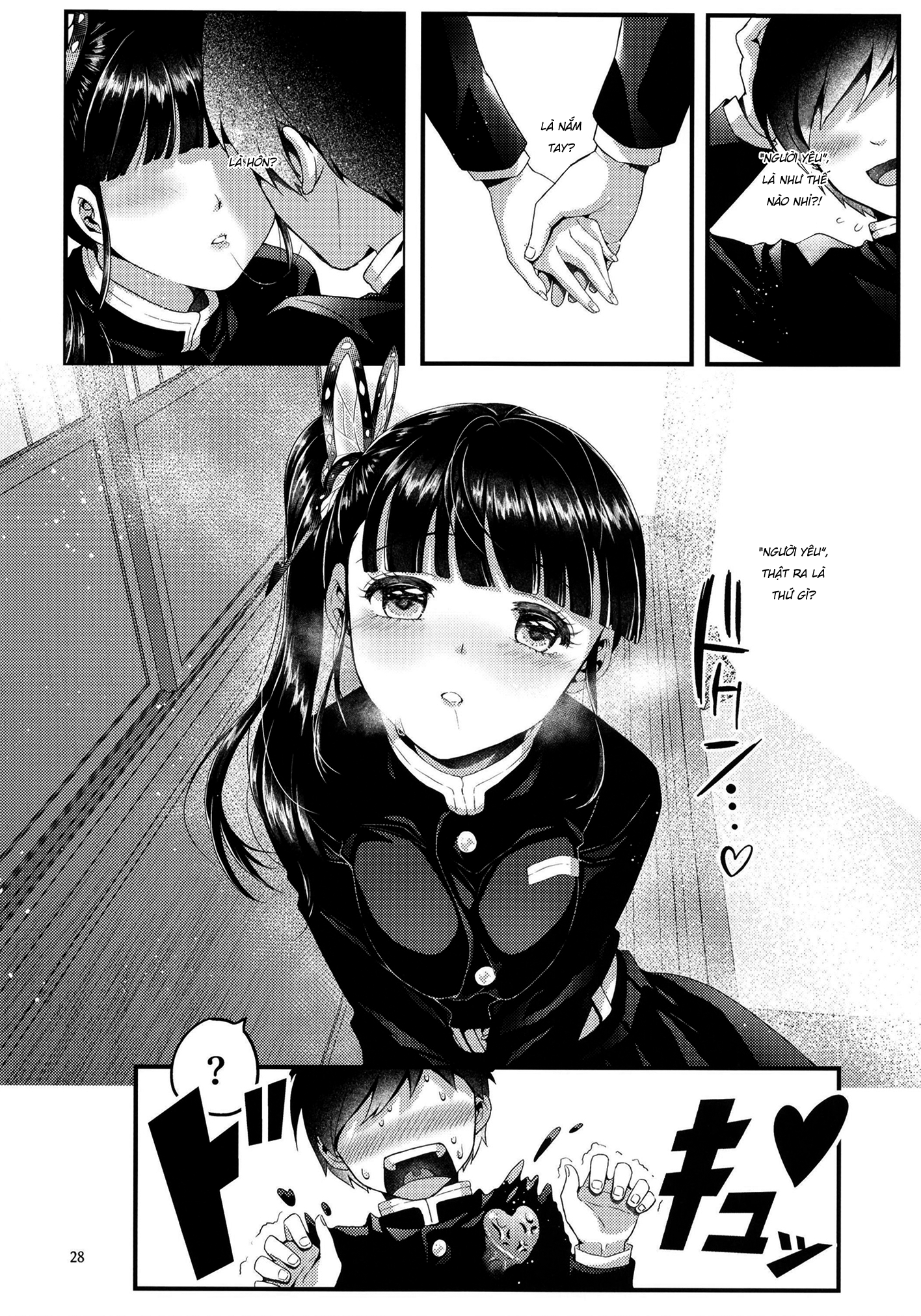 Đọc truyện hentai Chào mừng đến Trang viên Hồ Điệp - Chap 3 [END]: Kanao Tsuyuri & Aoi Kanzaki