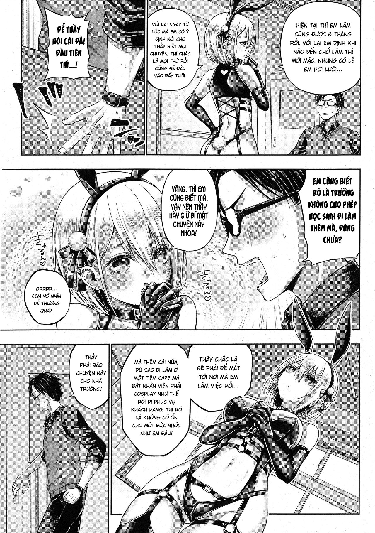 Đọc truyện hentai Bé thỏ hư hỏng - Oneshot nứng