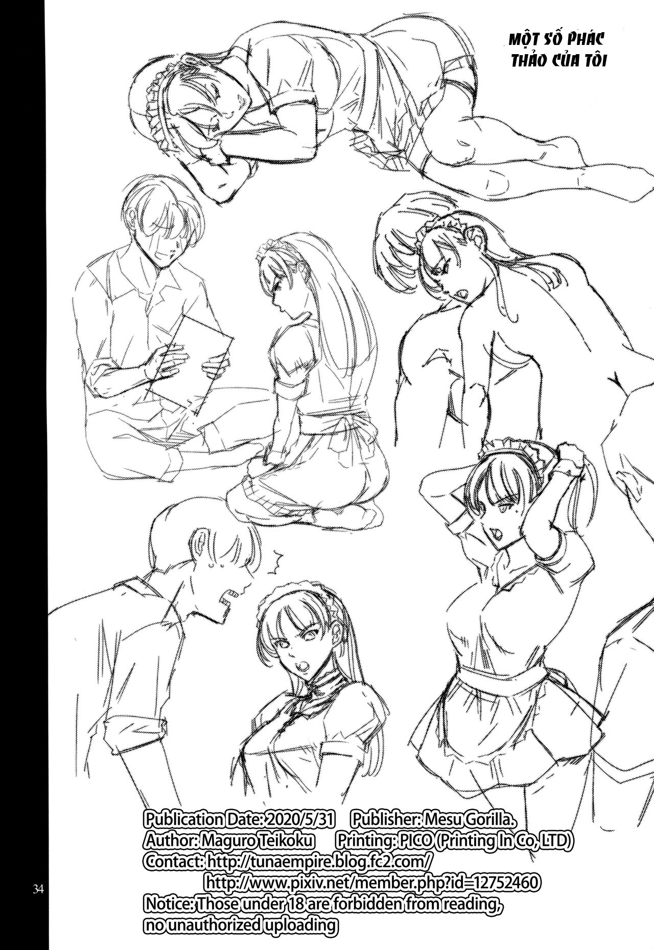 Đọc truyện hentai Uchi no Maid - Oneshot