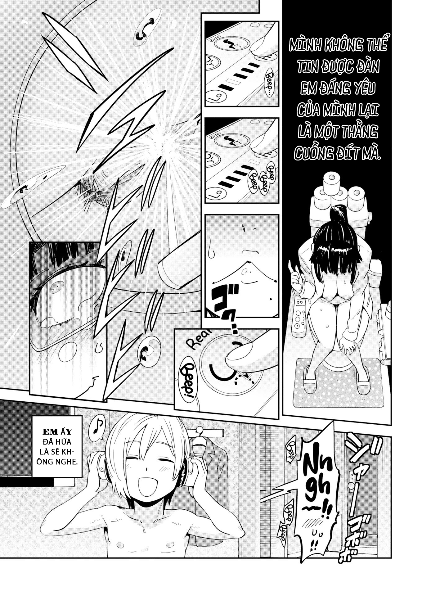 Đọc truyện hentai Em có thể dựa vào Kandagawa-san mà!? - Oneshot