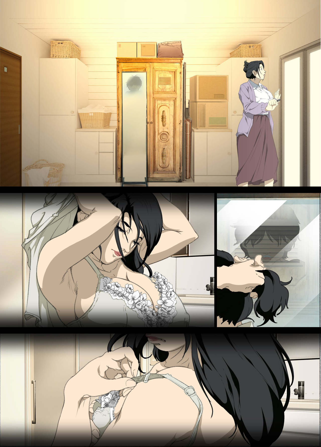 Đọc truyện hentai Chiếc tủ đựng đồ - Artist CG