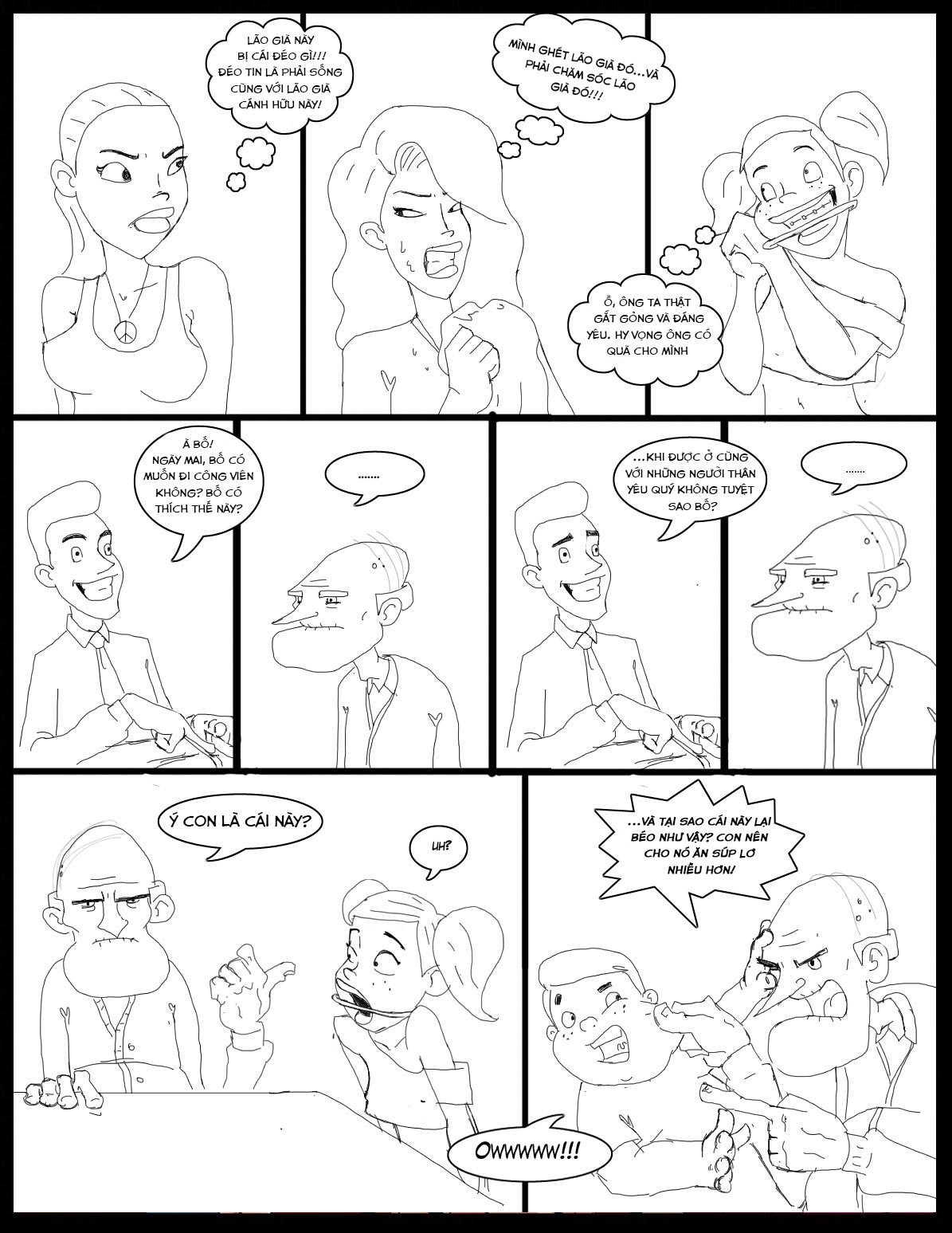 Đọc truyện hentai GRUMPY OLD MAN JEFFERSON [JABCOMIX] - Chap 1